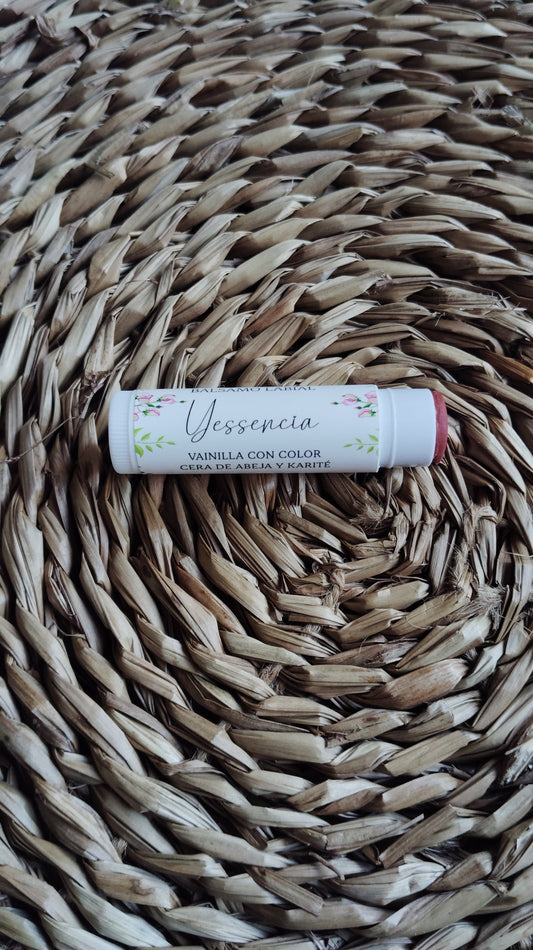 BÁLSAMO LABIAL VAINILLA CON COLOR